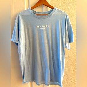40’s & Shorties. Light Blue Men's T-Shirt